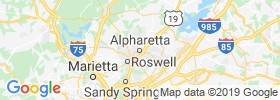 Alpharetta map